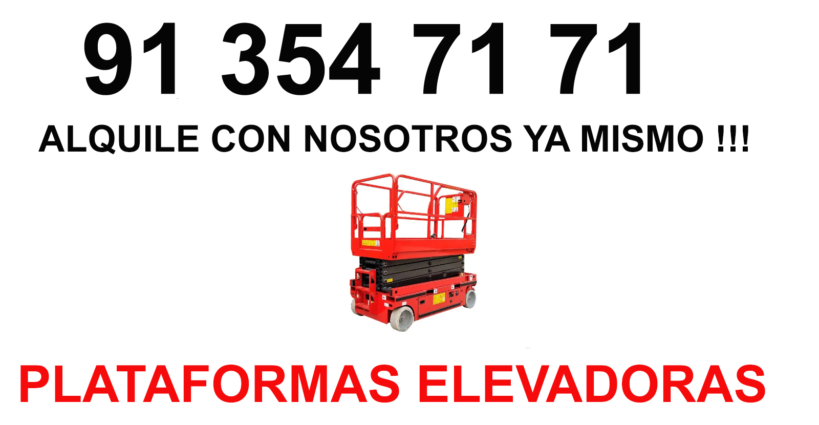 Plataformas en Alquiler