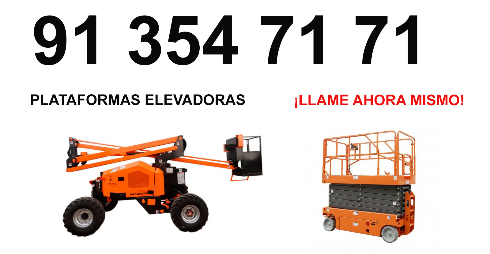 Plataformas en alquiler Navacerrada
